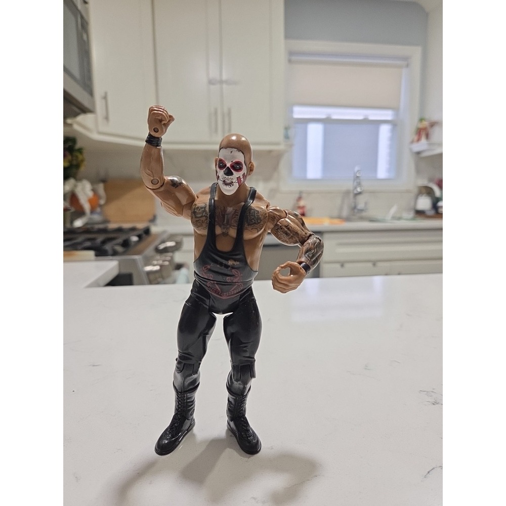 WWE WWF JAKKS Pacific Papa Shango Classic superstar series 9 wrestling 7"